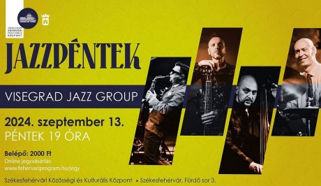 A Visegrad Jazz Group koncertezik a szeptemberi Jazzpénteken